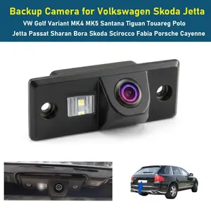 Skoda Car License Plate Camera Backup Camera, High Definition Night Vision, Universal Fit, No Damage Replacement Rear View Image