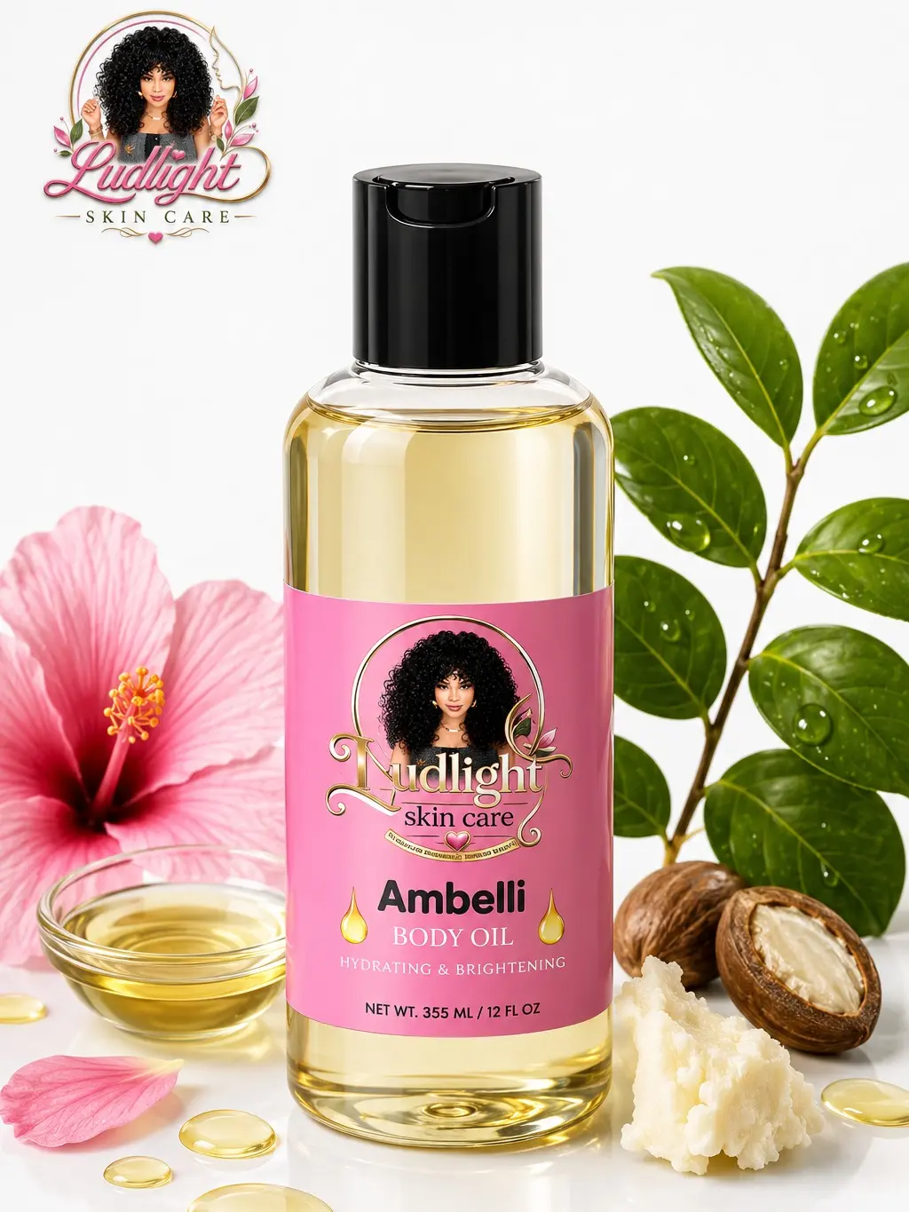 Ambelli Body Oil, 12 oz
