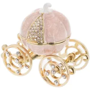 Carriage trinket box jewelry box