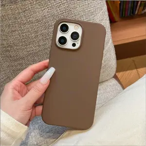 MagSafe Compatible Liquid Silicone Case for iPhone 17 Pro Max / 16 / 15 / 14 / 13, Full Coverage Shockproof Slim Soft Cover, Trendy Popular Design for Men and Women