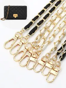 Durable Aluminum Metal Bag Strap with Chain, Fashionable Accessory for Students & Teachers, Stylish Gift for Women & Girls