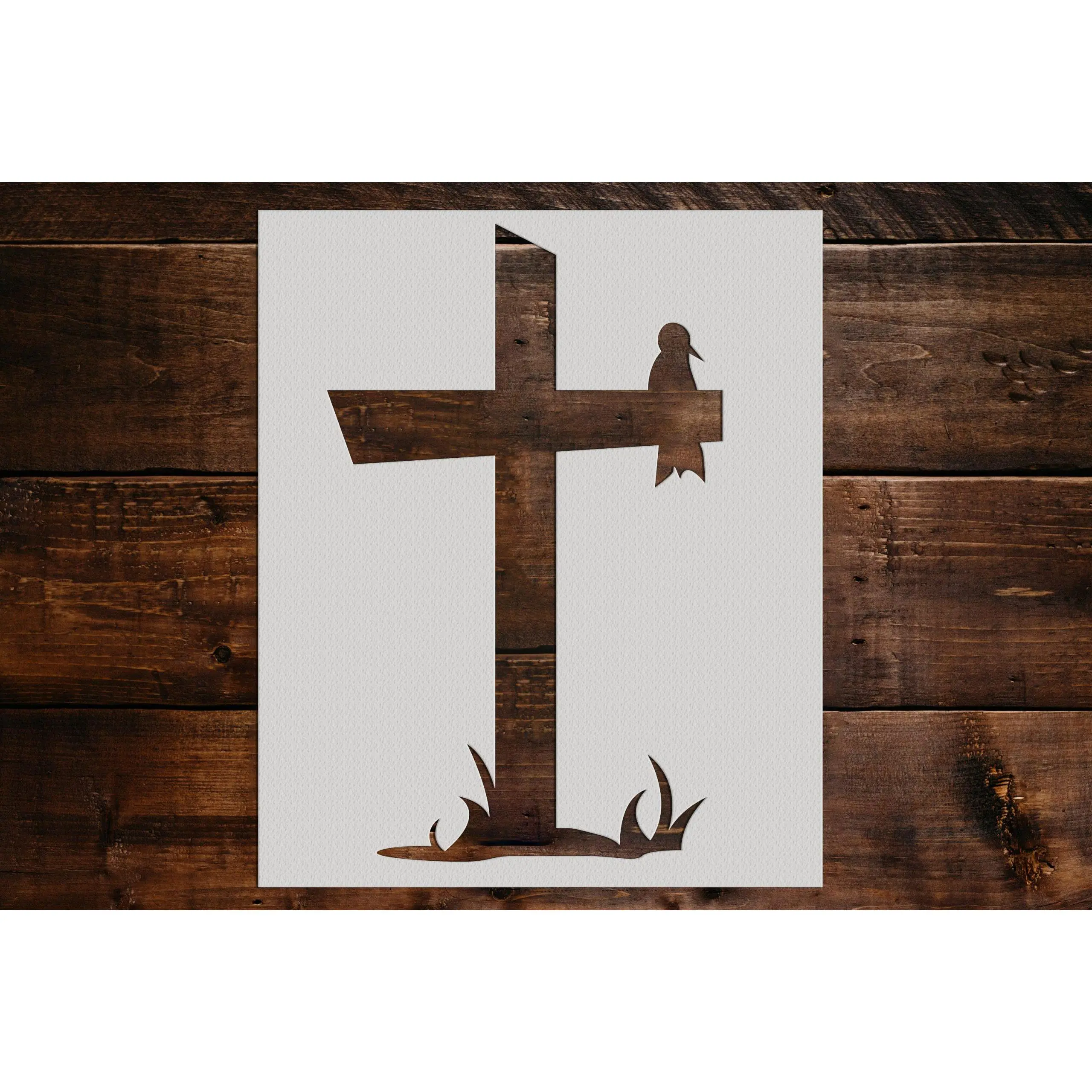 Cross Stencil - Art and Wall Stencil