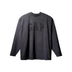 Yeezy Gap Engineered by Balenciaga Dove Longsleeve Tee Black (unisex) by StockX