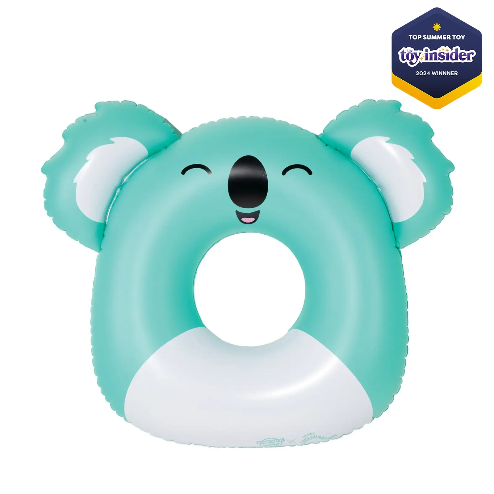 BigMouth Inc x Squishmallows Kevin the Koala Vibrant Inflatable Float - 3+ ft Wide Tube, Kid-Safe Collectible Swim Ring, Adorable Decor for Pool/Beach, Ages 12+