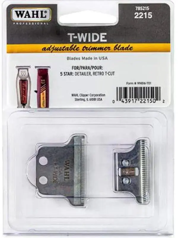 Wahl Professional T-Wide Adjustable Trimmer Blade 2215