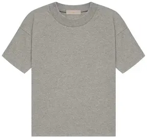 Stylish Casual Essentials Tee  'Dark Oatmeal' 125BT212063F SS22 Menswear Loose Fit Black T-shirt