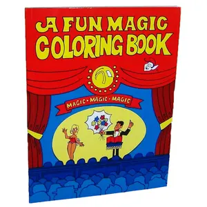 Fun Magic Coloring Book - Make the designs and colors magically appear and disappear!