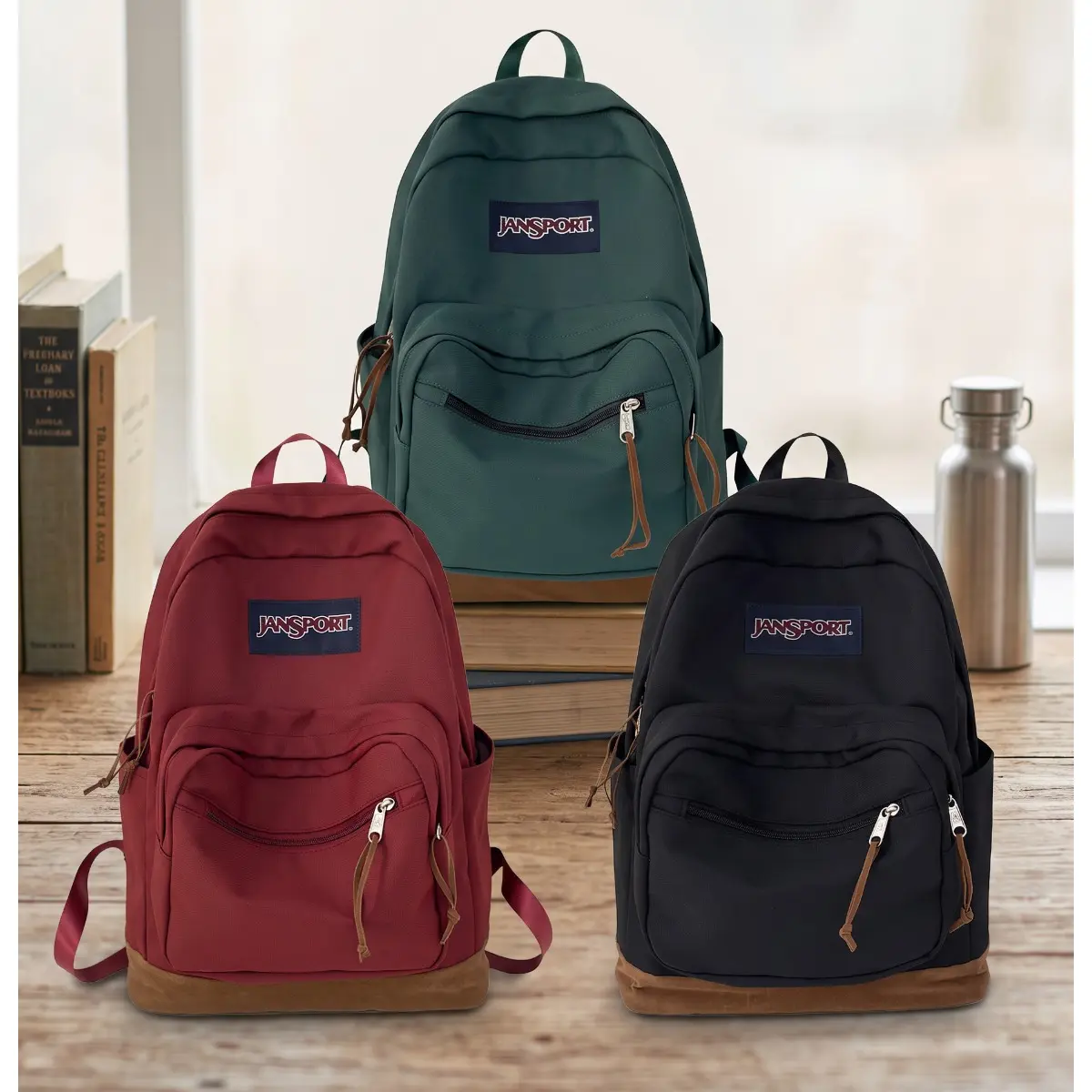 JanSport Cool Backpack, Laptop Bookbag - Large Computer Bag Rucksack with 2 Compartments School Backpack