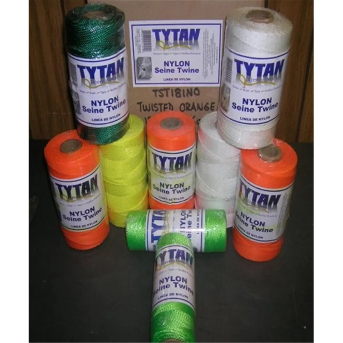 212 MAIN High-Quality Nylon Braided Seine Twine - 18 in x 250 ft Braided Nylon Cord, Strong, Elastic, Dependable for Masonry, Chalk Lines, Twisted Seine Twine