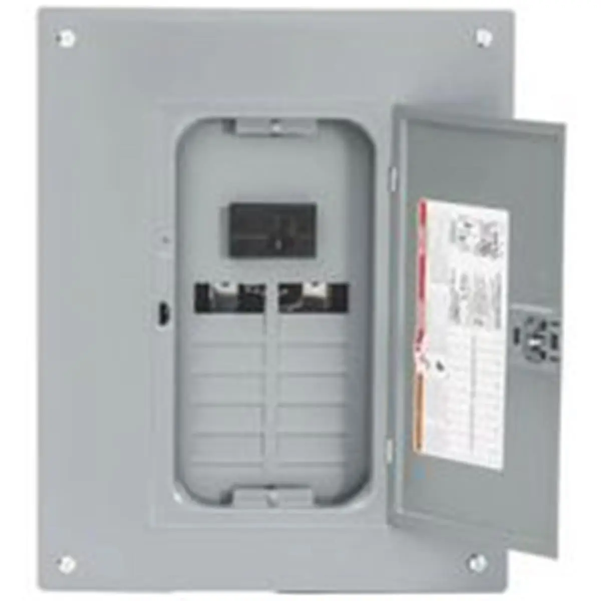 Square D By Schneider Electric Loadcenter Indoor 100A 12 Spce HOM1224M100PC, 12 Spaces, Indoor Use