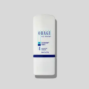Obagi Nu-Derm Exfoderm Forte #4 AHA Face Peel with Glycolic & Lactic Acid - Lightweight, Daily, Gentle, Brightening, Smoothing for Normal Skin, 57g, 24-Month Shelf Life, Single Skincare Treatment