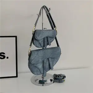 Denim Saddle Crossbody Bags