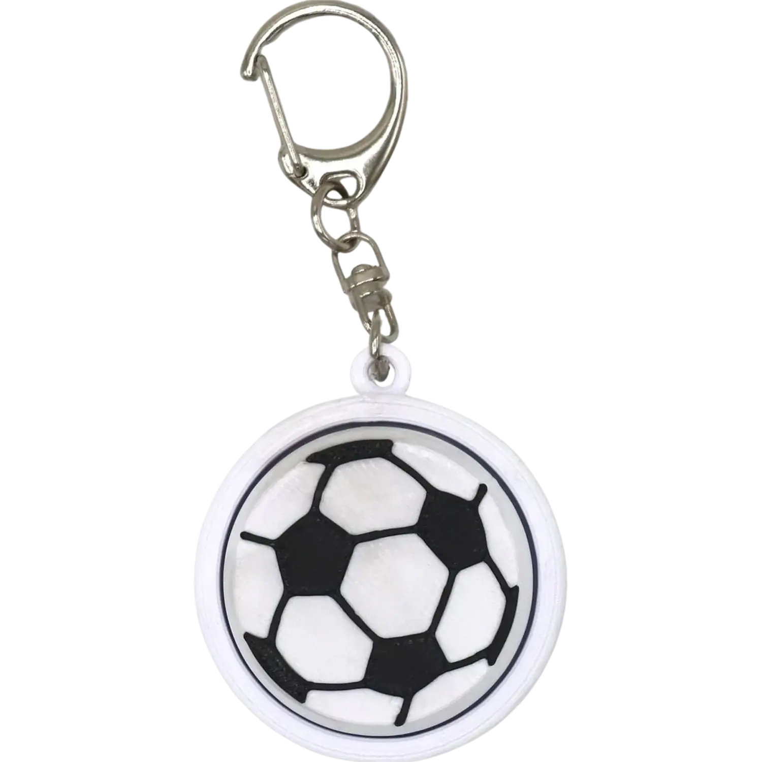 Soccer Ball Fidget Clicker: keychain accessory, stress relief, cute must have