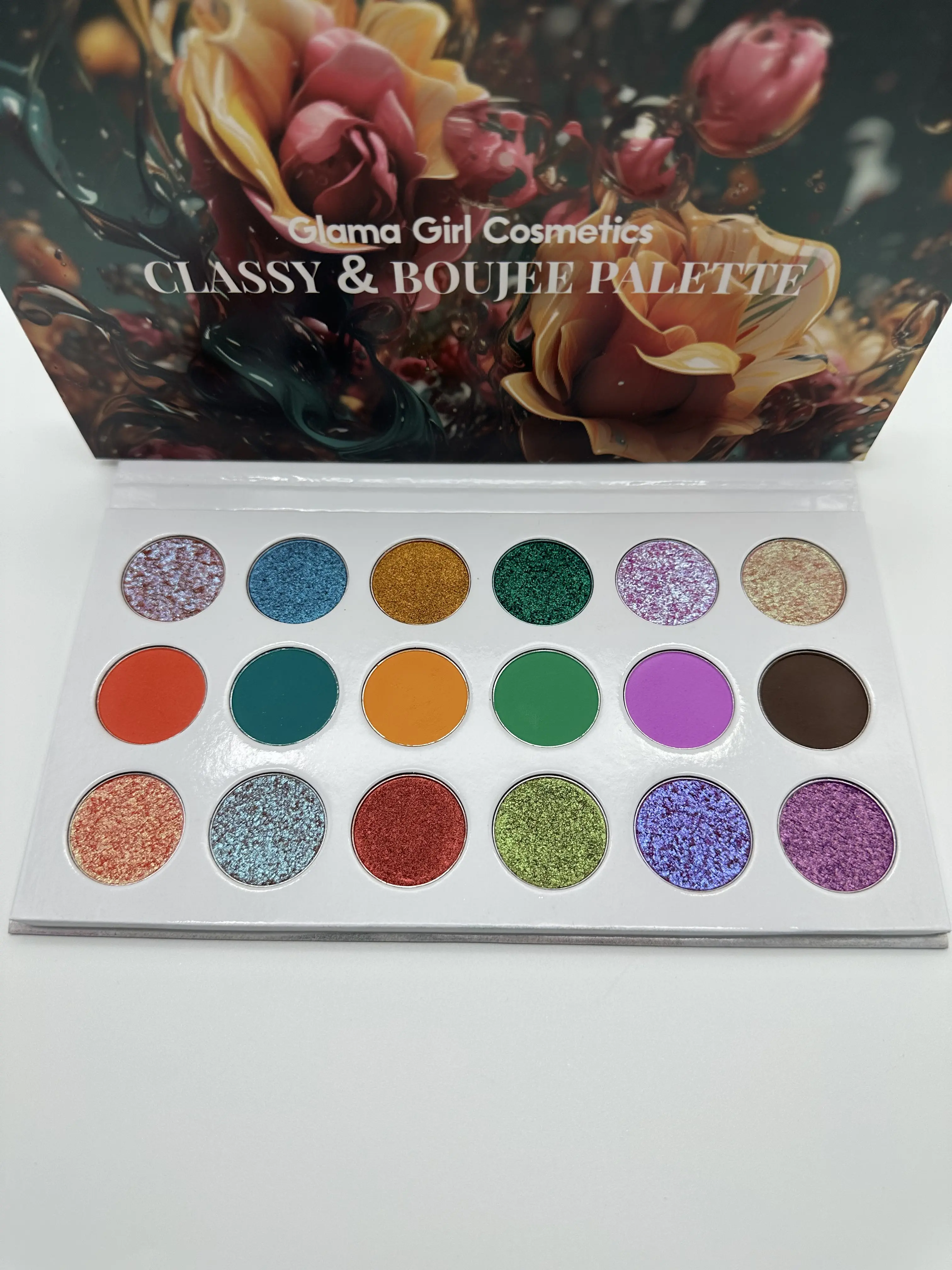 Classy & Boujee Eyeshadow Creamy Matte Mettalic Satin Glitter  duochrome