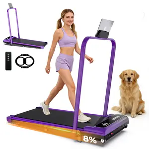 Yagud Walking Pad with Incline,  Walking Pad with Handle Bar for Home，Under Desk Treadmills for Home with Remote Control, Walking Pad Treadmill with Manual Incline, LED Display, 265LBS Weight Capacity