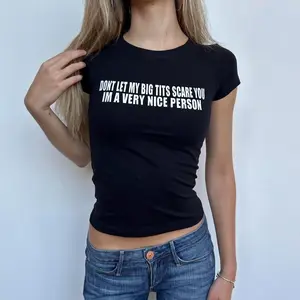 I'm A Very Nice Person Baby Tee