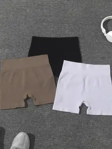 Women's High Waist Sexy Bootcut Yoga Shorts, Outerwear Running Shorts, Sports Fitness Three-Quarter Pants, Sportswear