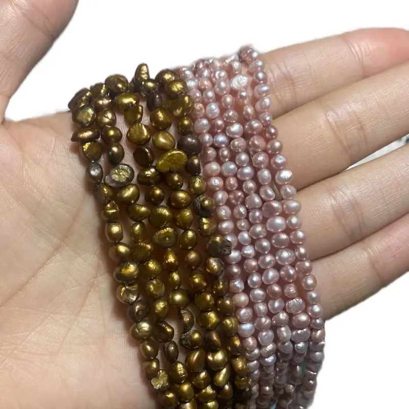 Natural Freshwater Pearl Beads for DIY Jewelry Making