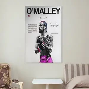 Sean O'Malley poster, UFC wall decoration, MMA digital poster, UFC bantamweight champion, UFC men's gift, sports poster, gym decoration, poster gift Mma Fighter