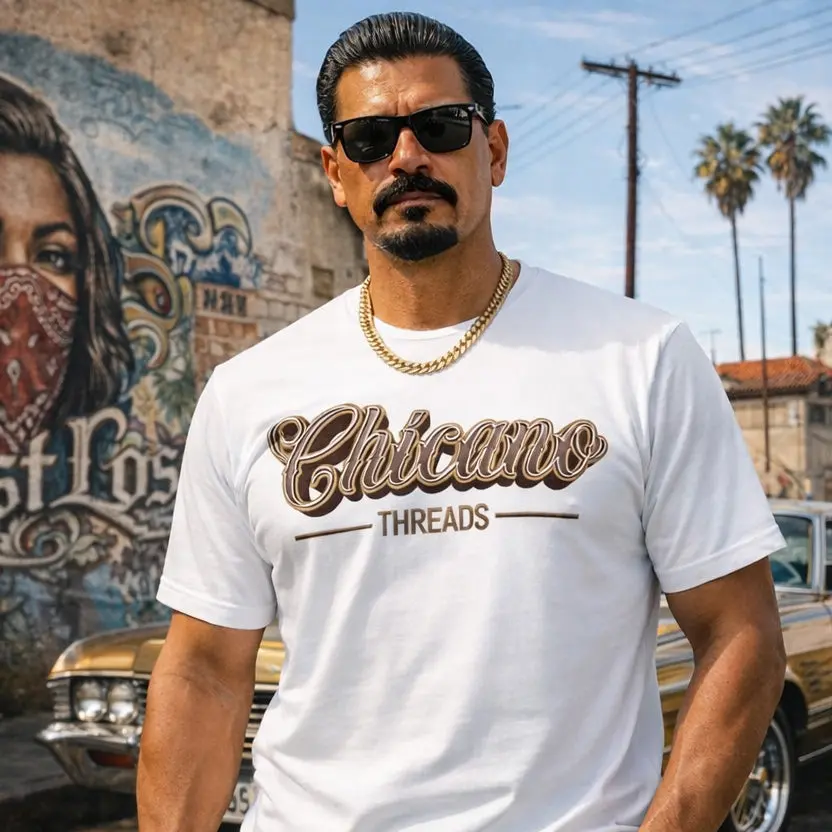 The Official Chicano Threads Men's T- Shirt | Chicano Apparel by Chicano Threads
