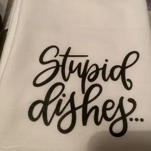 4 Pack Funny Kitchen Dish Towels Set