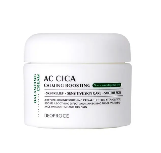Deoproce AC Cica Calming Boosting Balancing Cream 50g.