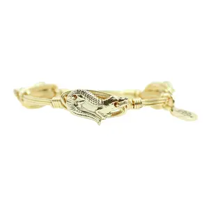 Kids' Gold Alligator Bangle