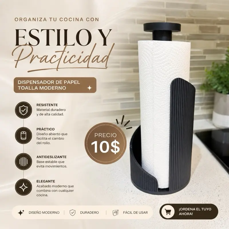 Kitchen Paper Towel Dispenser