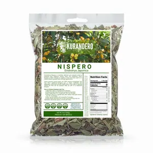 KURANDERO Nispero Herbal Tea – 8 oz (226g) – 100% Natural Loquat Leaves (Eriobotrya Japonica) – Traditional Mexican Loose Leaf Tea – Caffeine-Free, Vegan, Farm-Grown