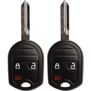 Key Fob Replacement Fits for CWTWB1U793 Ford F-150 2004-2014 F-250 F-350 F-450 Flex 2009-2017 Explorer 2001-2015 Escape Ranger Fusion Econoline Mercury Keyless Entry Remote Control 2 Sets
