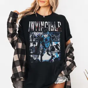 Invincible Mark Grayson Shirt, Superhero Sweatshirt, Invincible Anime Hoodie, Gift For Fan, Unisex Sweater Pullover Tee