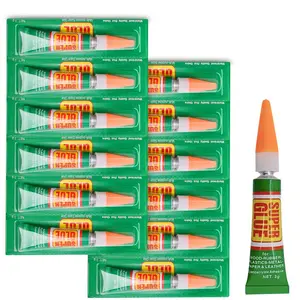 Super Glue, All Purpose Superglue, Quick-drying Cyanoacrylate Glue, Strong Instant Bond, Strong Adhesion, Strong Adhesive Glue for Wood, Rubber, Leather, Plastic, Metal, DIY Crafts