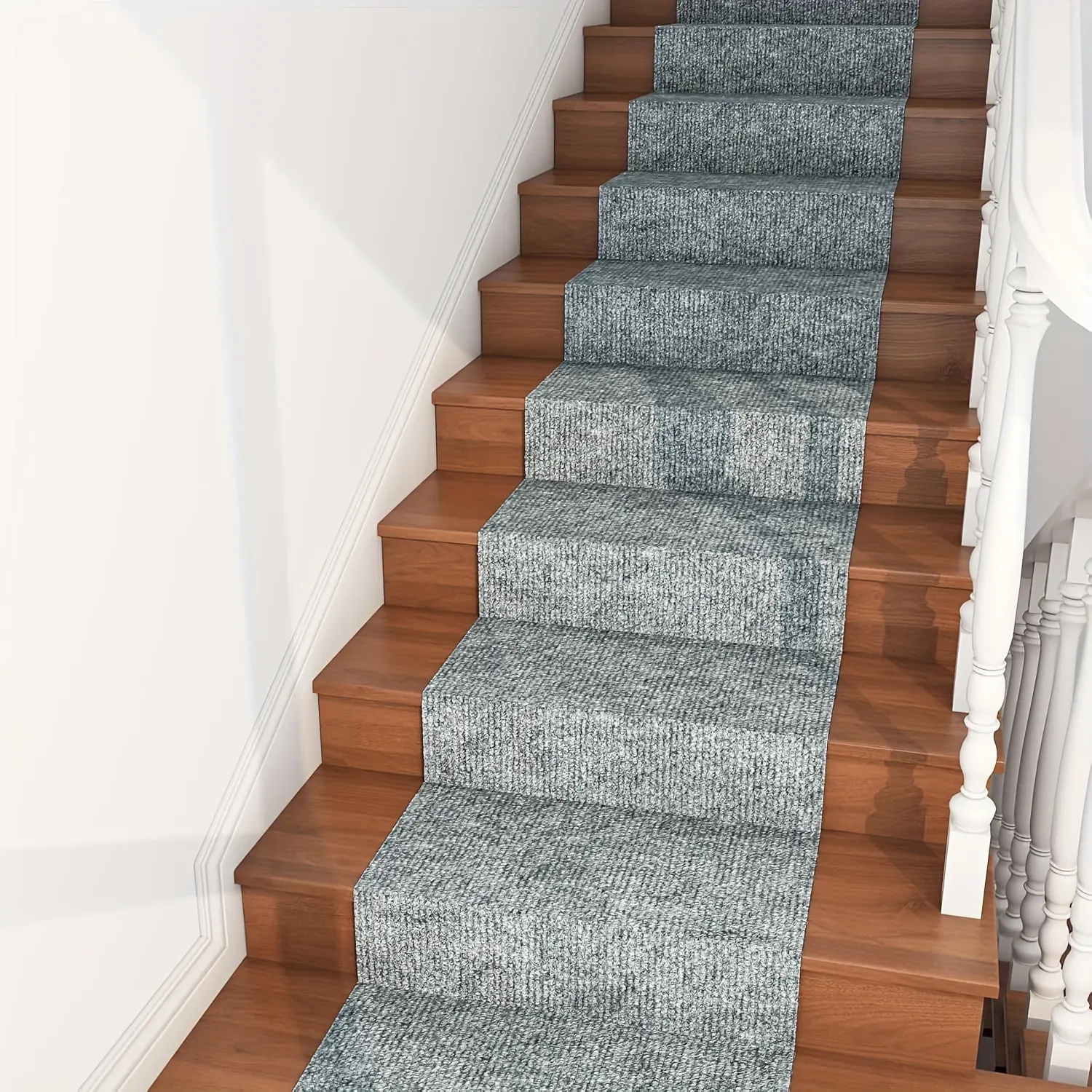 40cm X 3m Self-Adhesive Waterproof Non-Slip Mat Roll, Durable & Easy Install Floor Pad, Home Decor Mat for Office, Stairs, Corridor, Home Use, Non Skid Mats