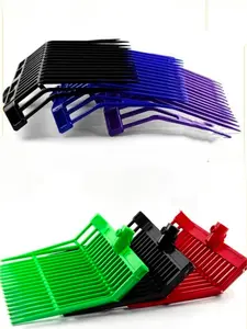 Rake/Fork Head - Made of Super Durable, Flexible, and Lightweight Plastic for Manure, hay, Straw, Leaves, and Sticks. | High-Performance Tool for Professional Cleaning in Stables and Farms.
