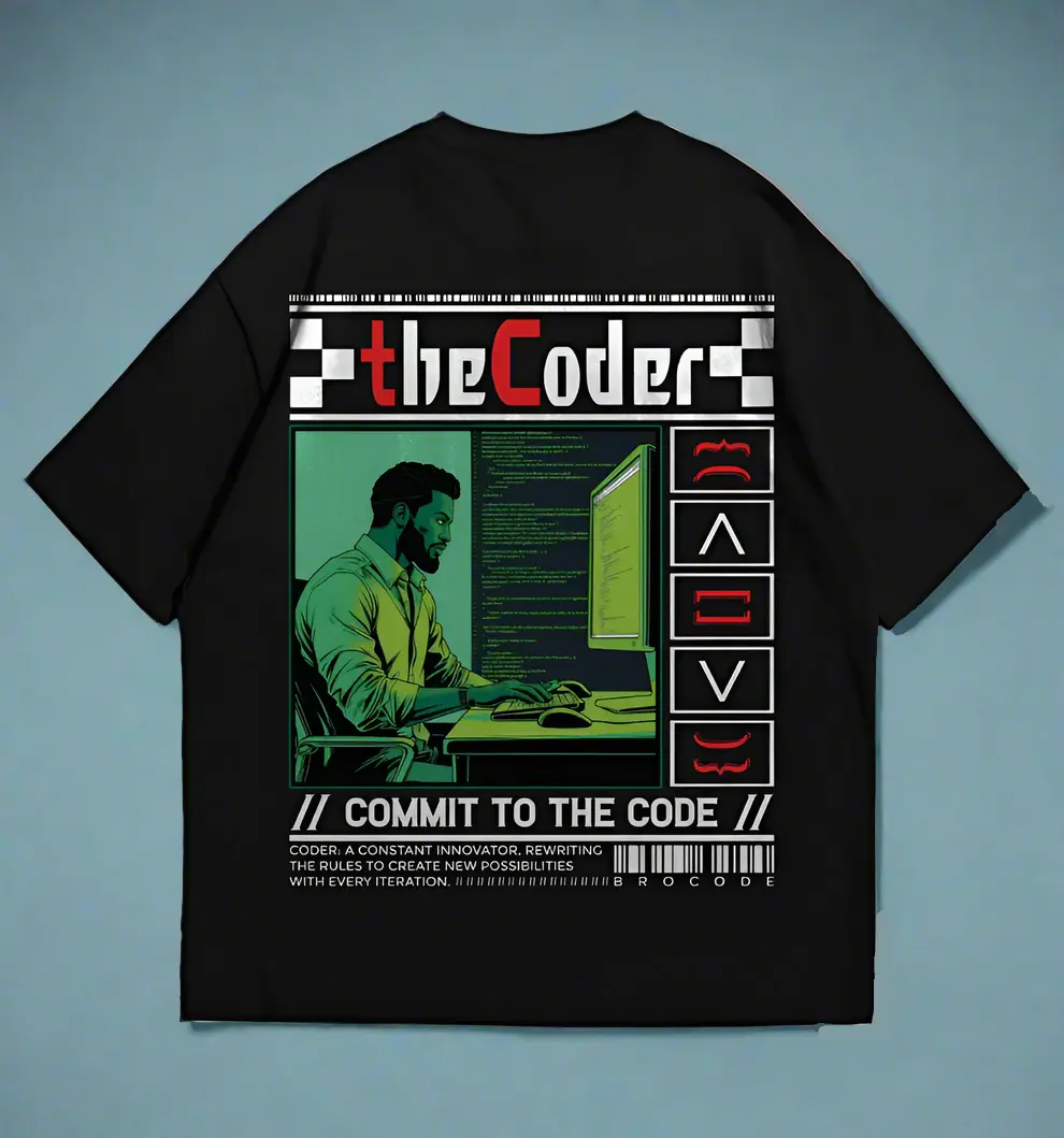 broCode T-Shirt – Commit to the Code