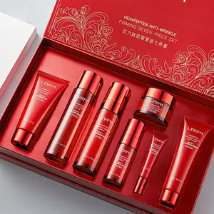 Hexapeptide Hydration Set - Moisturizing, Hydrating & Firming, 7-Piece Skincare Collection, Moisturizing Hydrating Kit
