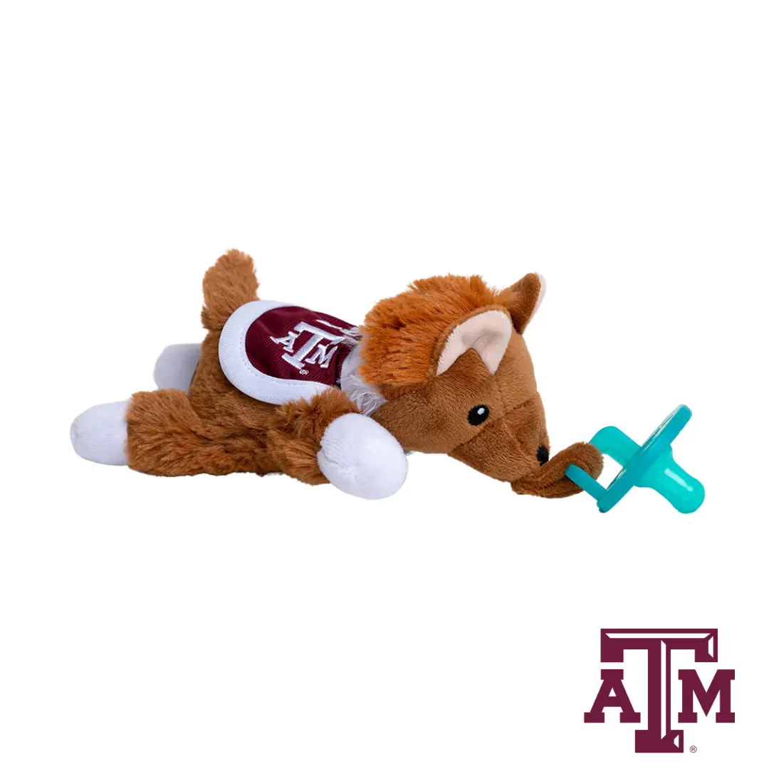 GAMEZIES Texas A&M University Reveille Mini Mascot Plush Toy for Young Fans Aggieland Spirit College Mascot