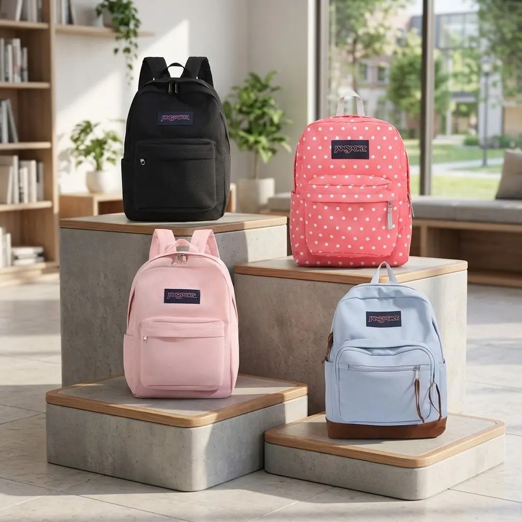 JanSport SuperBreak One Backpacks - Durable, Lightweight Bookbag with 1 Main Compartment, Front Utility Pocket with Built-in Organizer - Premium Backpack, Travel Bags, Student Backpacks
