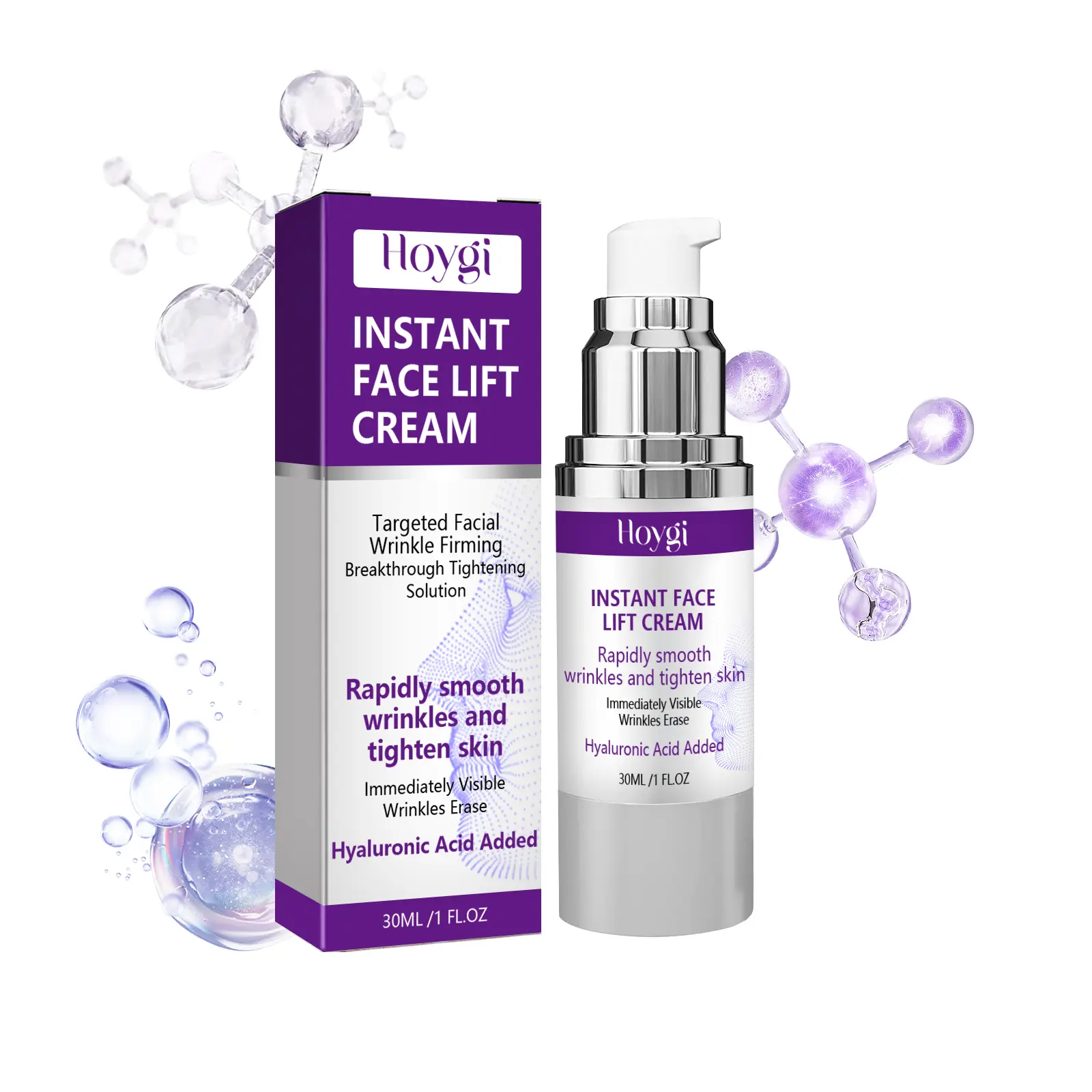 Instant Face Lift Cream, Reduce Fine Lines On The Face With Gentle Moisturizing Cream For Wrinkled Skin