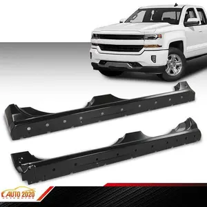Rocker Panel Fit For 2014-2018 Chevy GMC Pickup Silverado Sierra Extended Cab