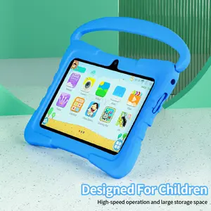 7-Inch Android Tablet, 1gb+16GB, Wi-Fi, Bluetooth-compatible, Kids Education, Learning Tablet, Shockproof Case, Blue/, Eye Protection Mode, Best Gift for Children