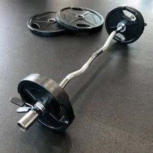 Olympic Curl Bar Weight capacity is 250 lbs