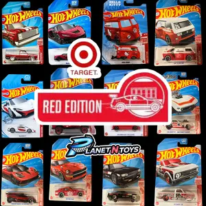 Hot Wheels Red Edition Target Edition 1:64 scale Diecast Car Collectible