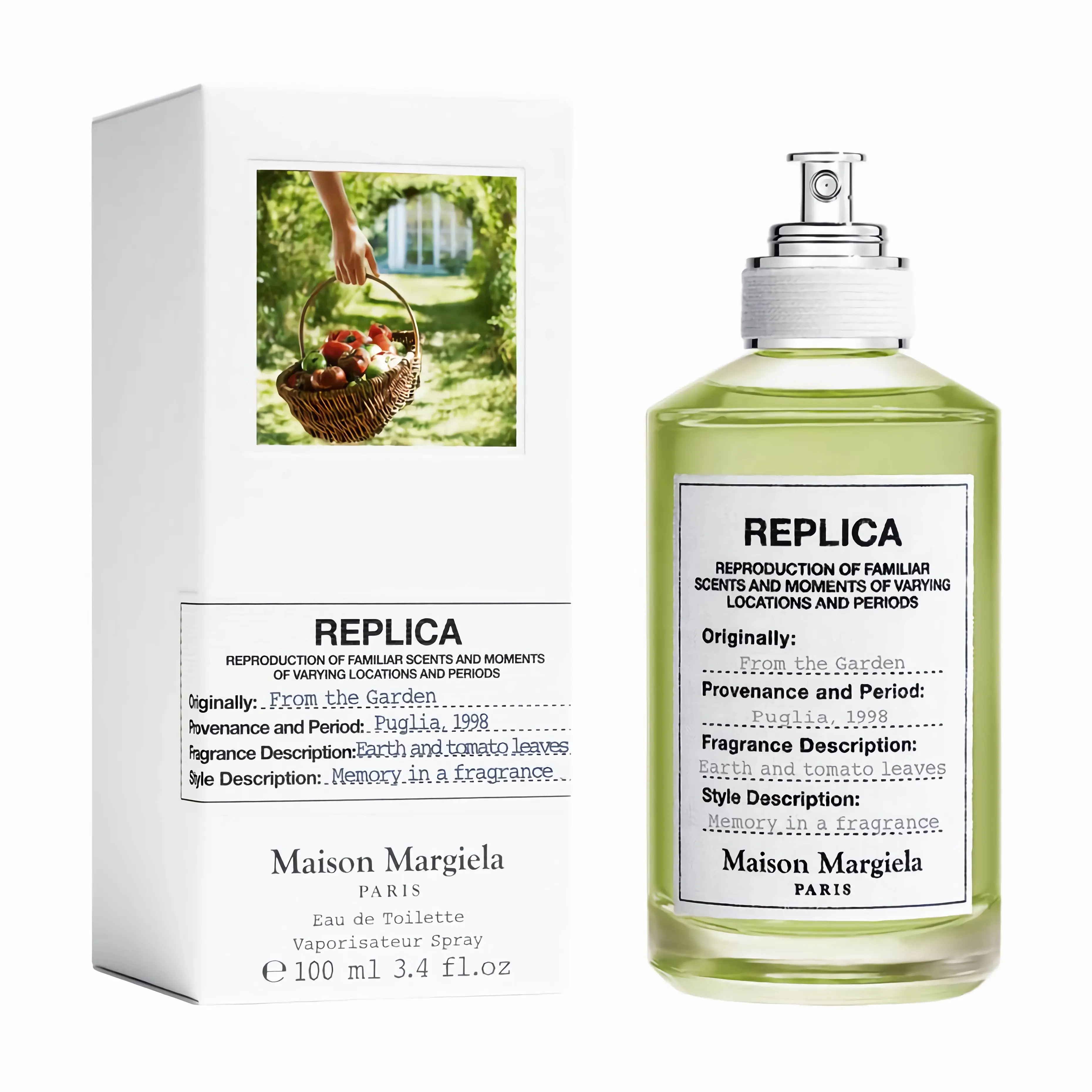 Maison Margiela Unisex 3.4 Ounce Replica From The Garden EDT