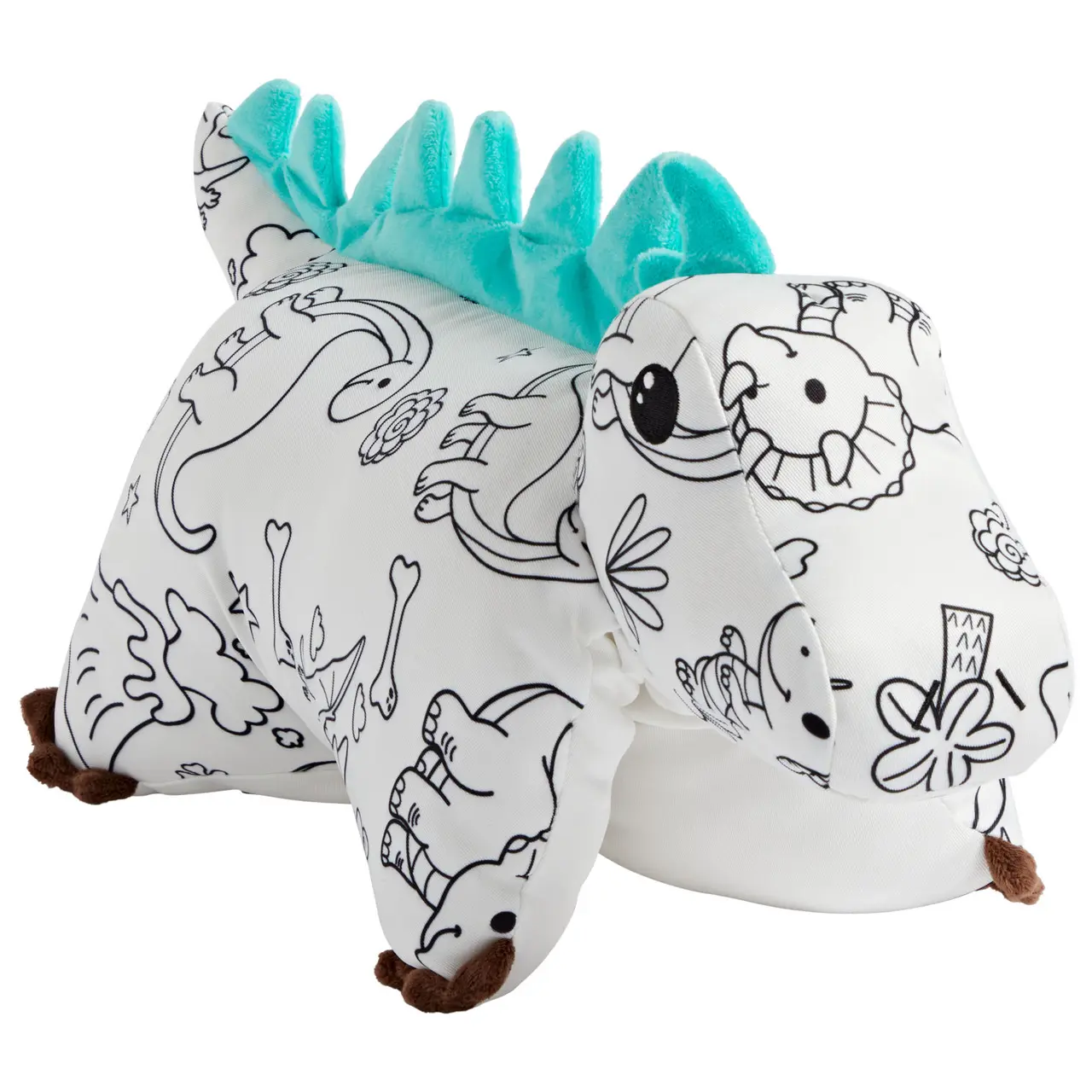 Color On Dinosaur Pillow Pet