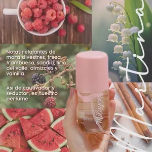 Milagros Martina Body and Hair Lotion 120ML with Relaxing Notes of Wild Raspberry Strawberry Watermelon Lily of the Valley and Vanilla