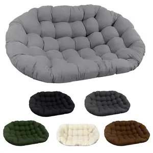 Waterproof Double Papasan Chair Cushion Loveseat Cushion Pad for Indoor Outdoor(Papasan Frame is NOT Included）