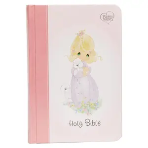 NKJV, Precious Moments Small Hands Bible, Hardcover, Pink, Comfort Print: Holy Bible, New King James Version