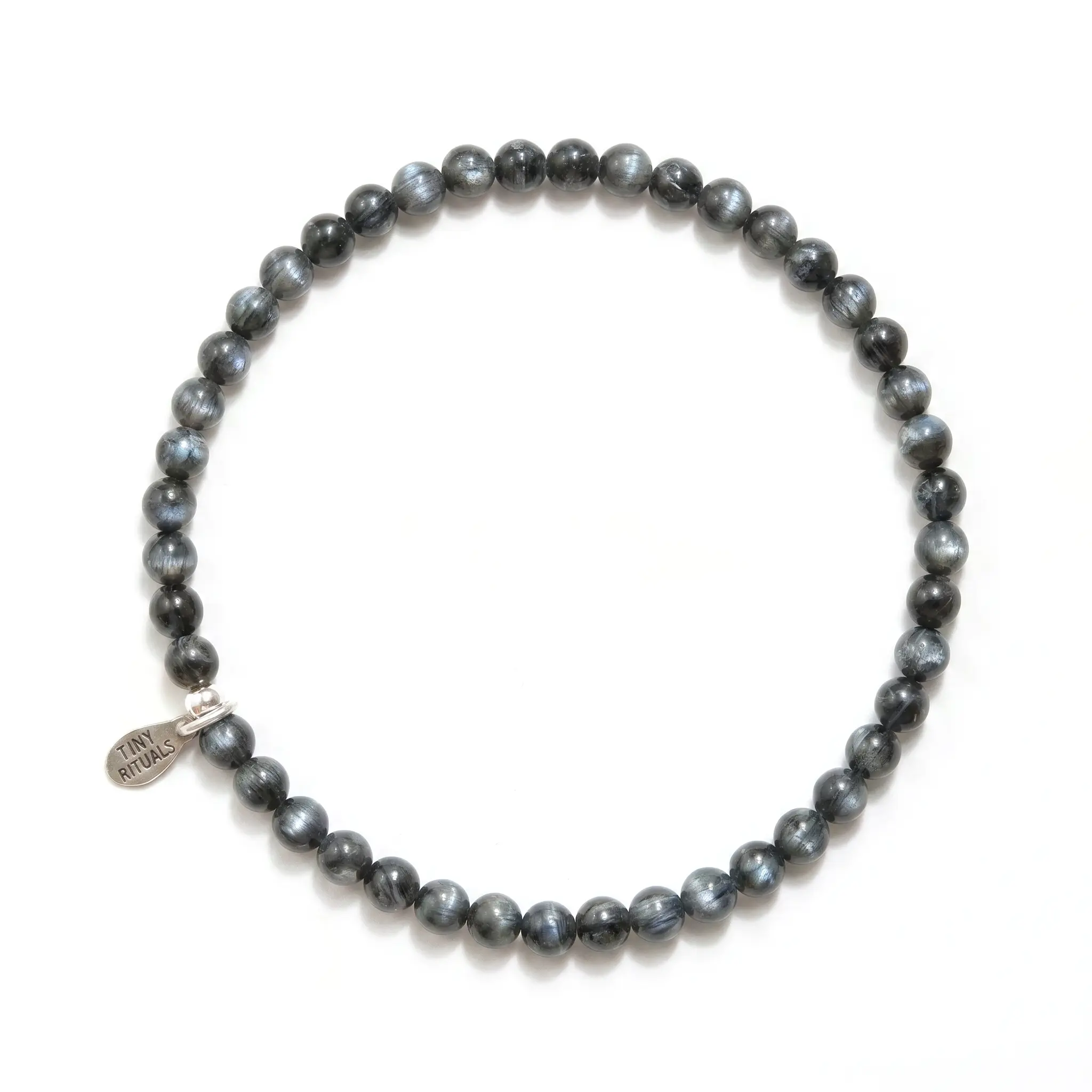 TINY RiTUALS Larvikite Black Labradorite Energy Bracelet