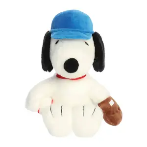 Aurora Adorable Peanuts 8" Baseball Snoopy